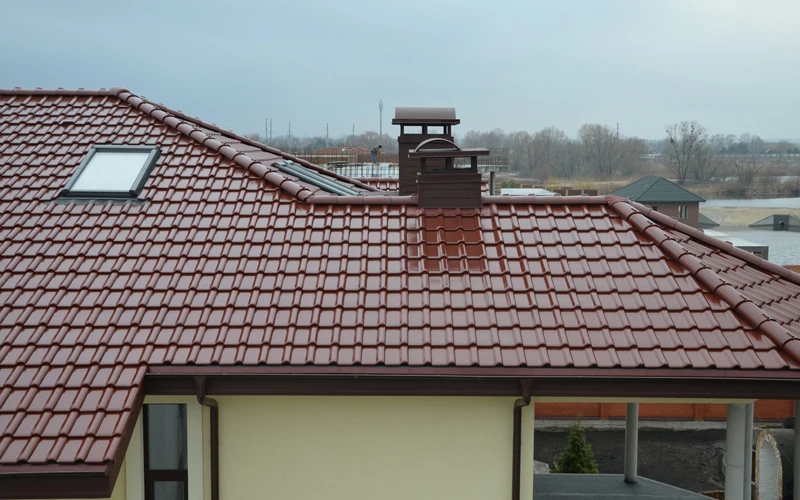Керамическая черепица Jacobi модель J11v благородный медный ангоб Фото №3