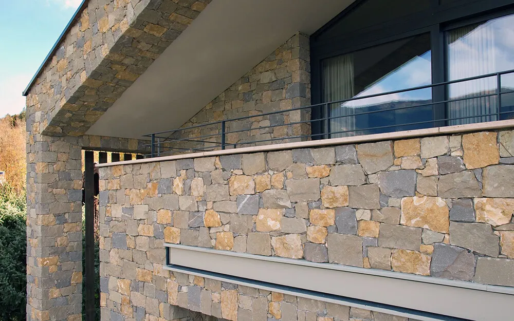 Фасадный камень Rock Face - Misto Bordighera Фото №3