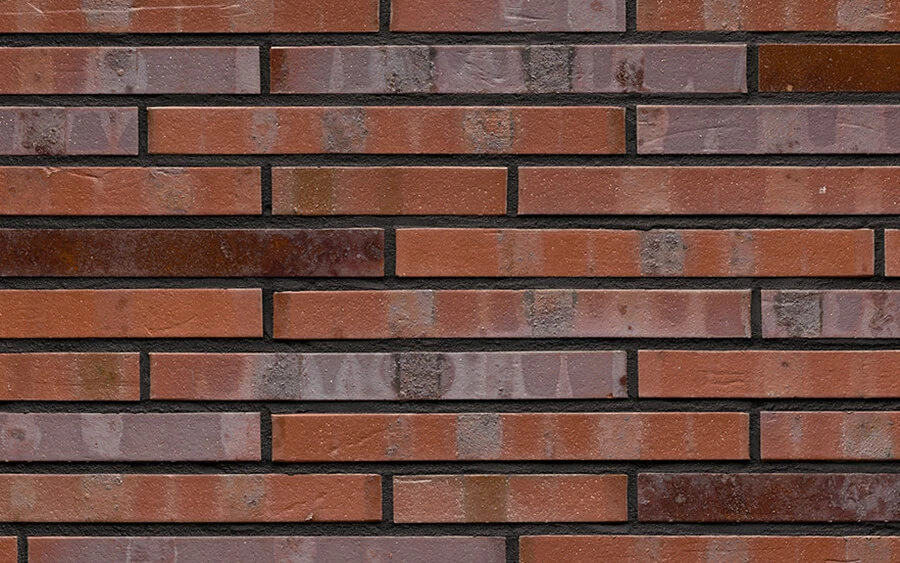 Клінкерна цегла ABC-Klinker Langformat 1012 Schleswig bläulich-bunt Kohlebrand Hamburger Fußsortierung Фото №0